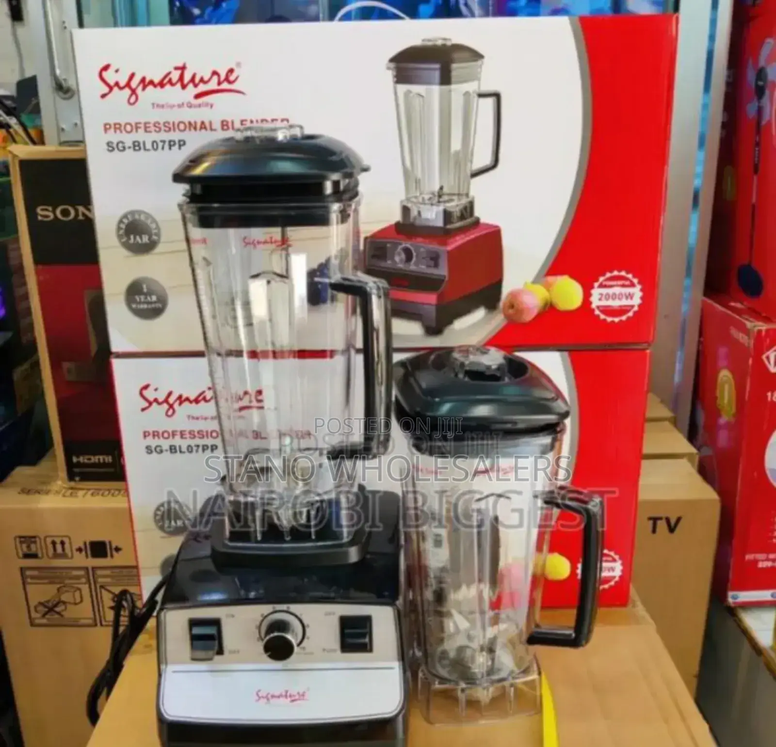2in1 - Signature Commercial Blender✓