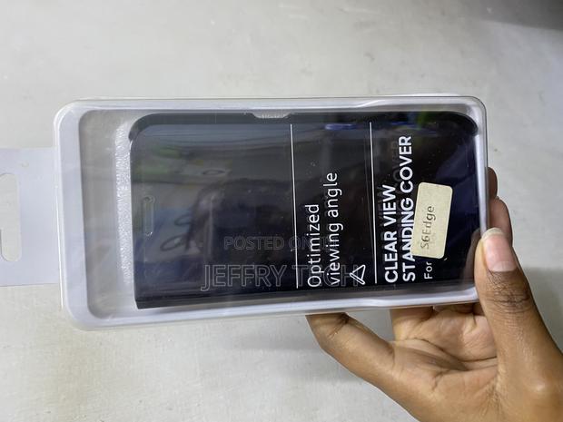 G928f - Samsung "Clear View Cover" Case for Galaxy S6 Edge - main view