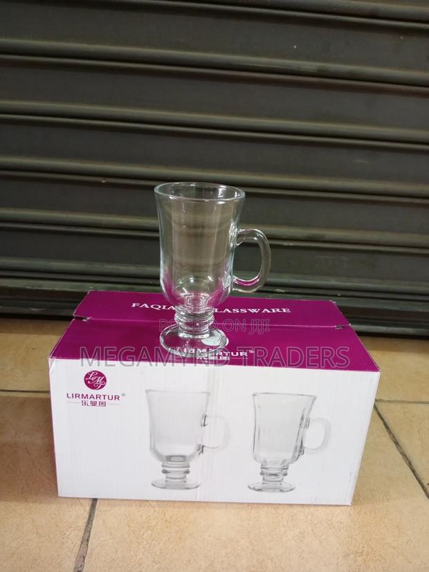 6pc Irish Glass Coffee Mug/Glass Tea Cup 250ml - thumbnail 4