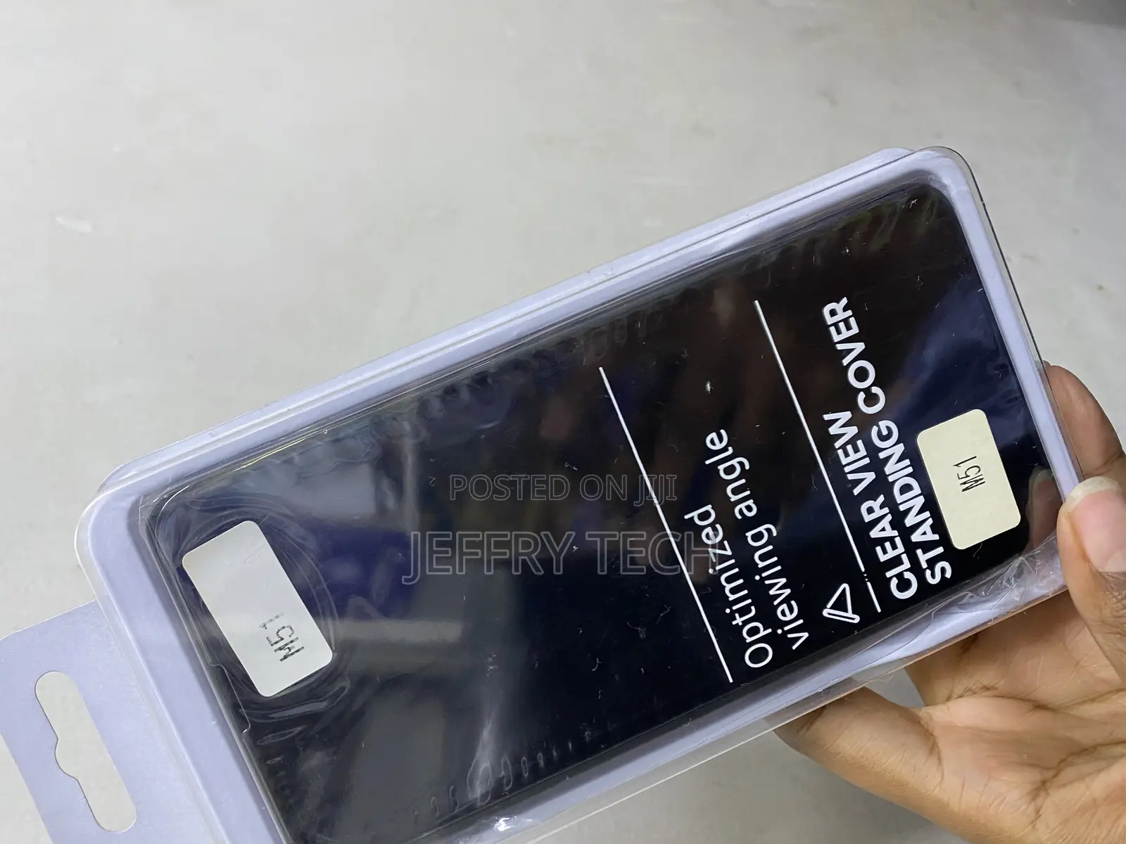 Casekit for Samsung Galaxy M51 Clear View Cover Mirror Screen Flip