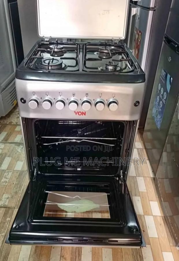 Vonhotpoint Cooker 55 by 55 Auto Ignition All Gas - main view