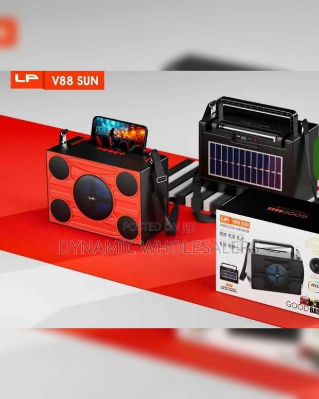 Lp-V88 Sun Solar Bluetooth Speaker