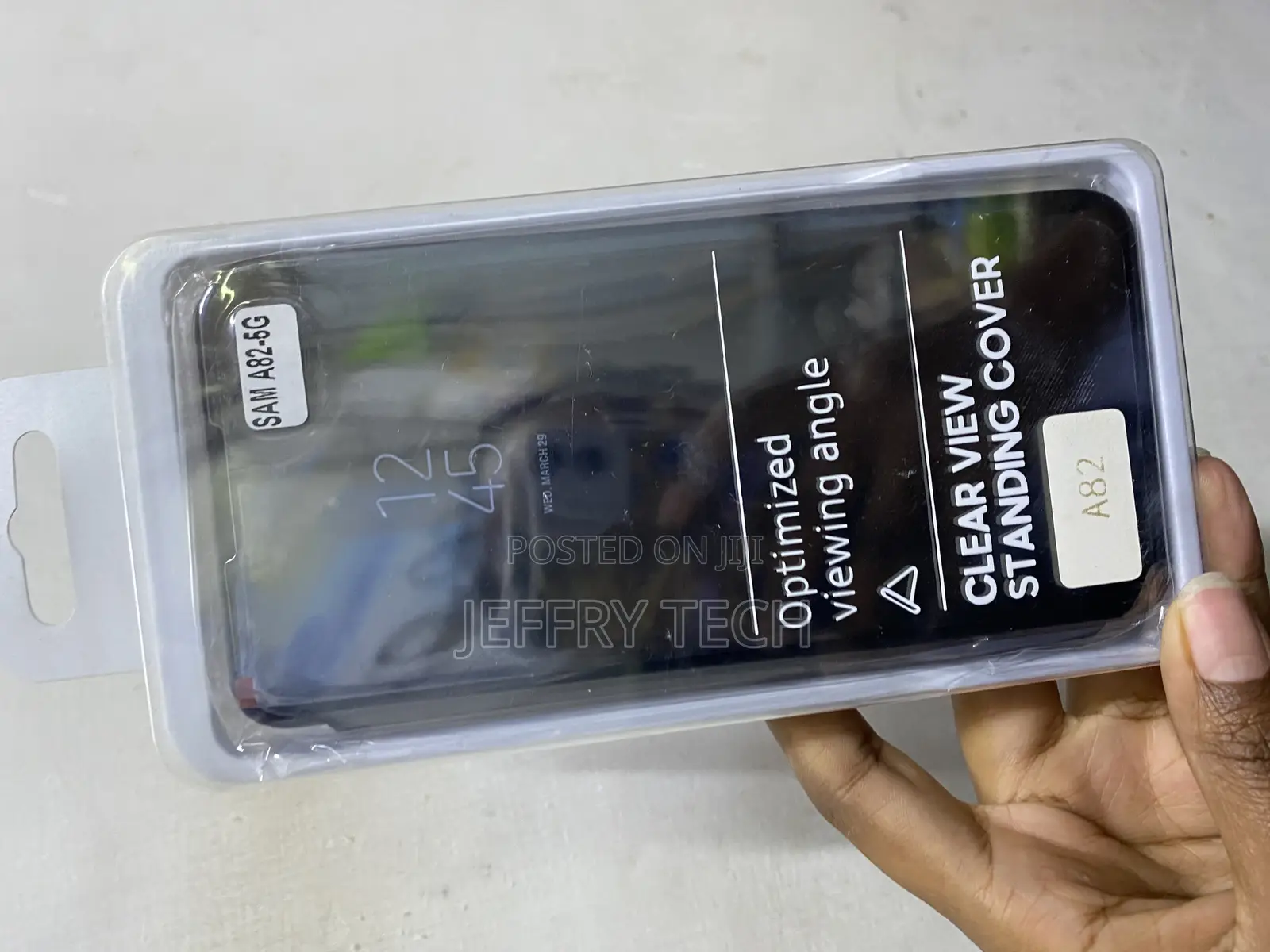Coque Samsung Galaxy A82 5g,Clear View Cases With Mirror Plating