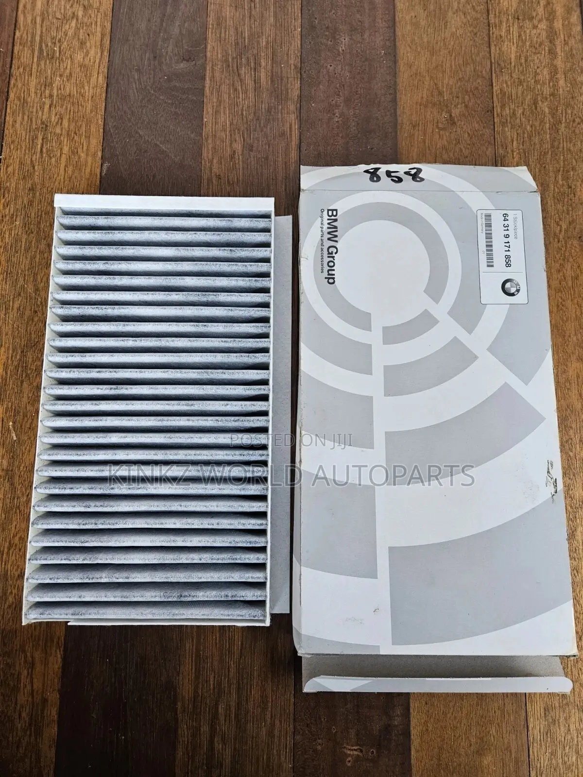 BMW E60 M5 ,M6 5-Series Charcoal Cabin Air Filter Set 