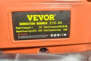 Vevor Demolition Jack Hammer.