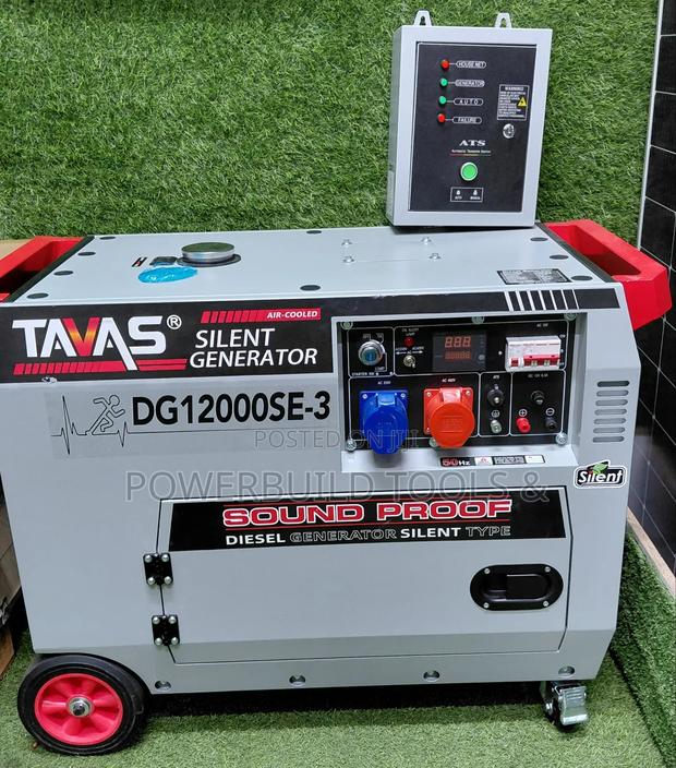 Tavas Dg12000se-3/15kva Silent Diesel Generator - thumbnail 2