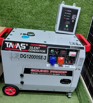 Tavas Dg12000se-3/15kva Silent Diesel Generator
