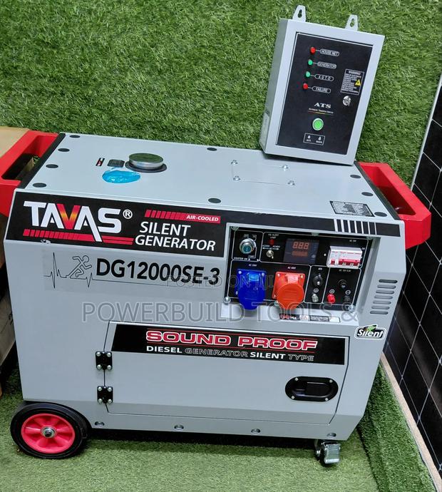 Tavas Dg12000se-3/15kva Silent Diesel Generator - thumbnail 3