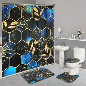 4 PCS Bathroom Set/ Bathroom Mat