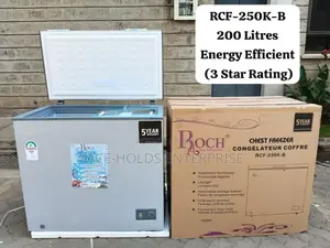 Roch 200l Chest Freezer Energy Efficient RCF-250-K-B (200 Litres)