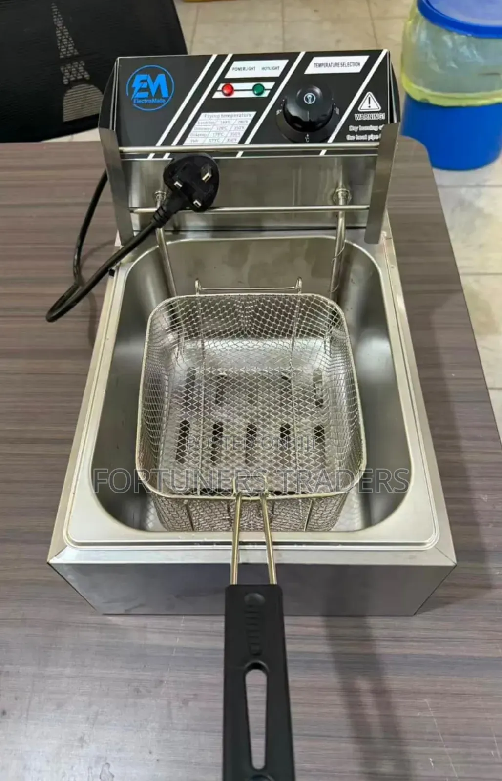 Electric Single Deep Fryer/6ltrs Deep Fryer