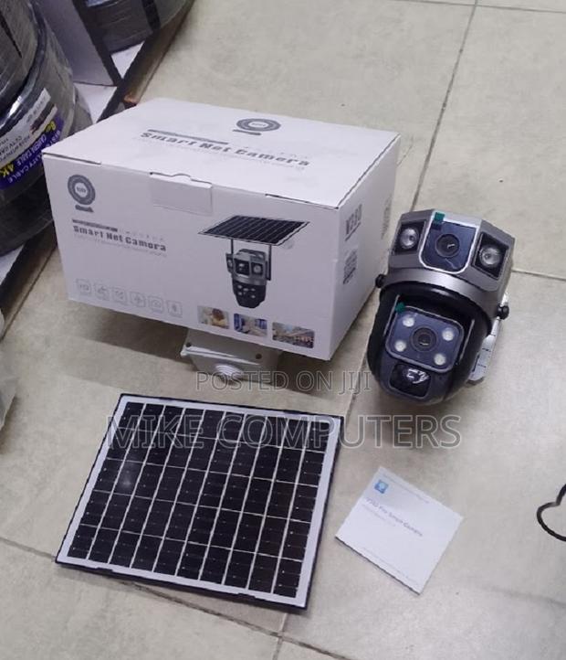 V380 Pro Dual Lens 4gsimcard Solar PTZ Security Cameras V380 Wifi