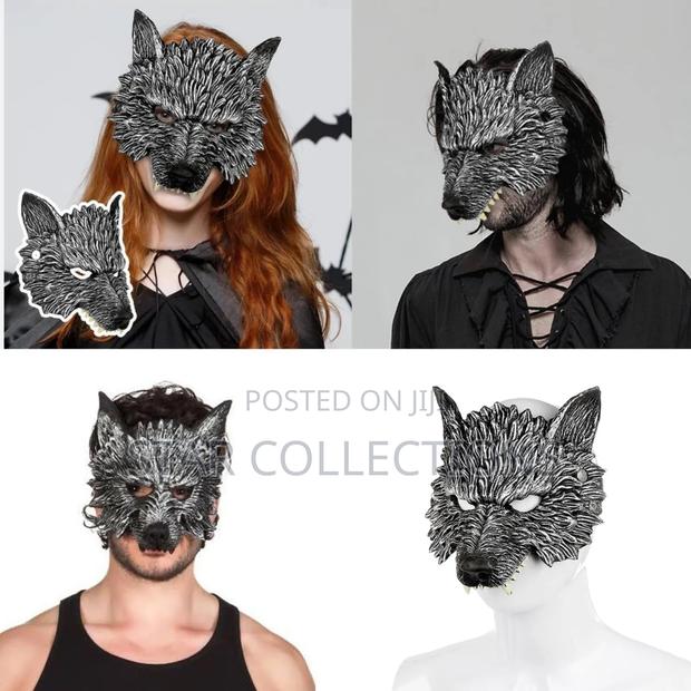 3d Wolf Mask - main view