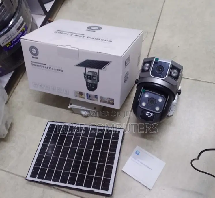 V380smart Net Camera V380 Pro -Wifi Solar Dual Lens Camera