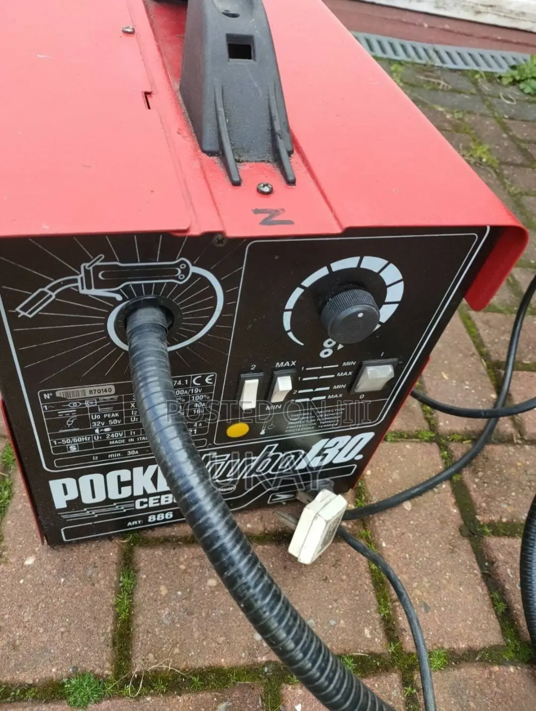 Cebora Pocket Turbo 130 Mig Welder.