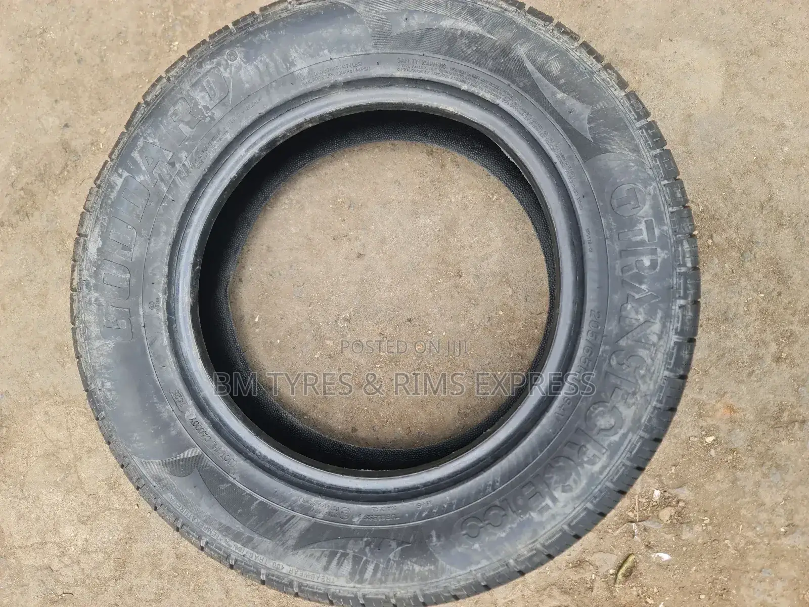 205 /65 R15 Goddard Tyres (Transforce).