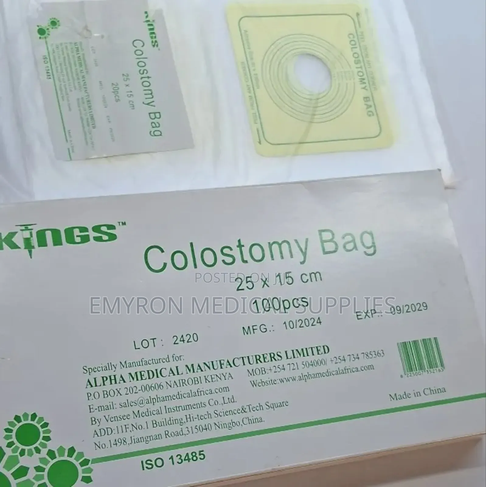 Disposable Colostomy Bags