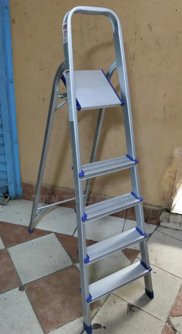 Efficient Alluminium 5 Steps Ladder