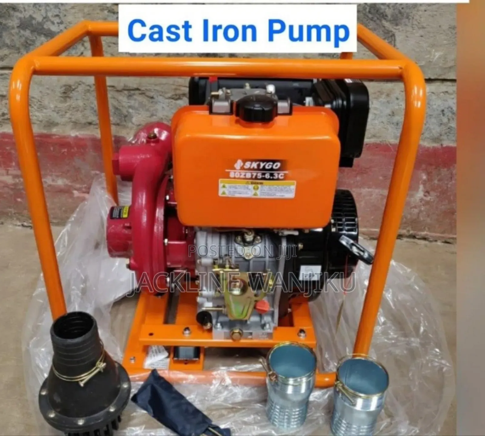 10hp Skygo High Pressure Diesel Water Pump/ Cast Iron 3" Diesel Pump