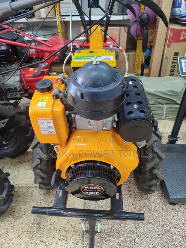 Walking Tractor With Key Start