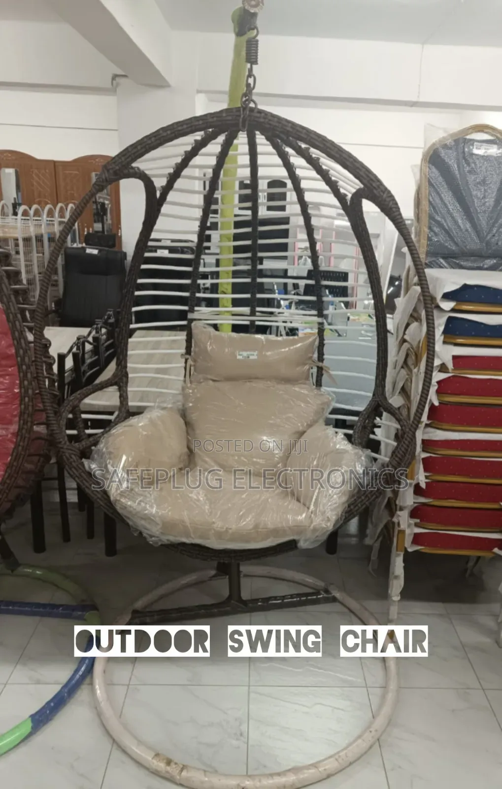Complete Executive Outdoor Steel Frame Swing Chair