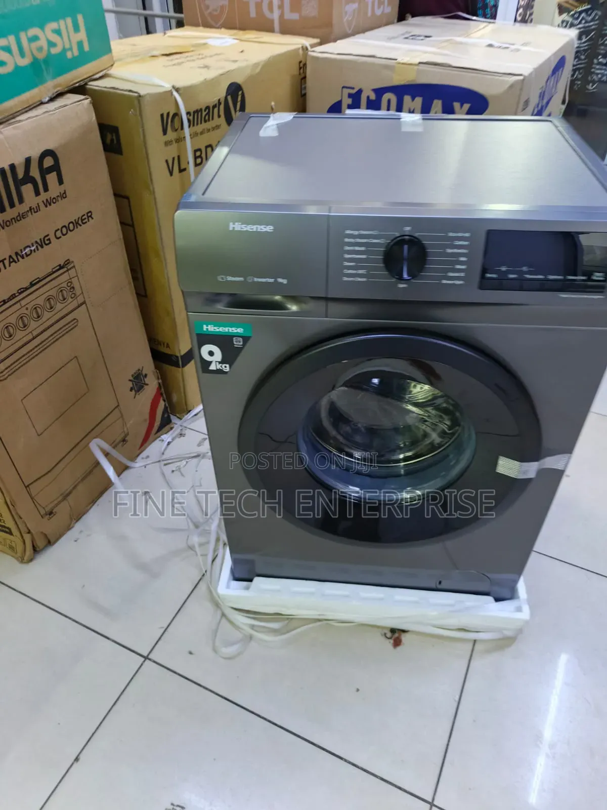 Hisense 9kgs Front Load Washing Machine