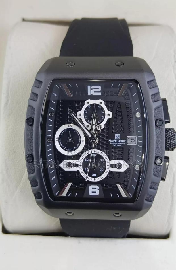 Black Strap Naviforce Watch - thumbnail 2