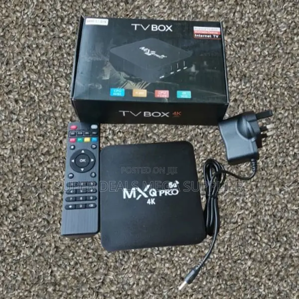 MXQ Pro 5g Android Tv Box Ultra Hd Smart Streaming Device