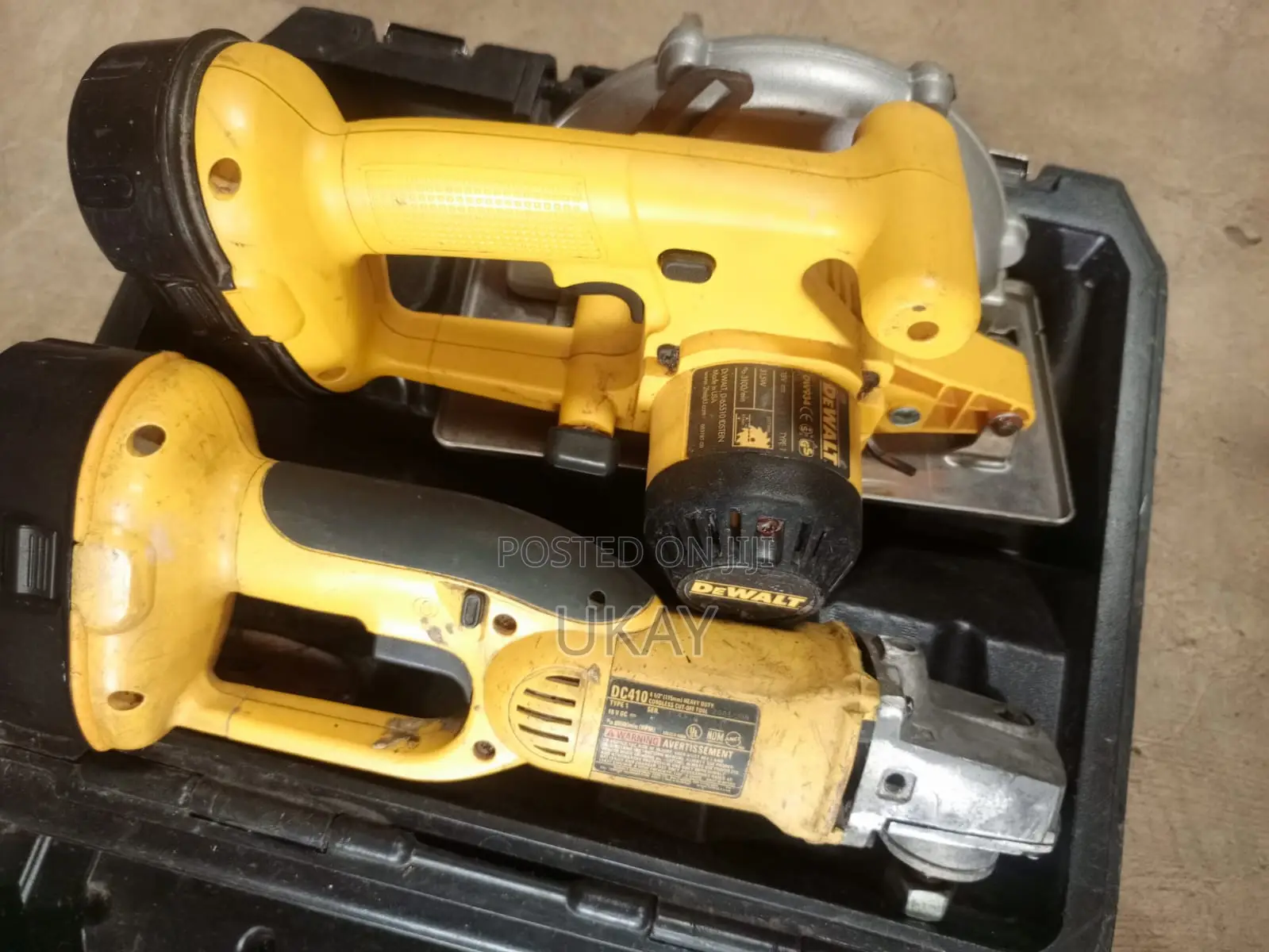 Dewalt Dw934 315w Circular Saw and Grinder Kit.