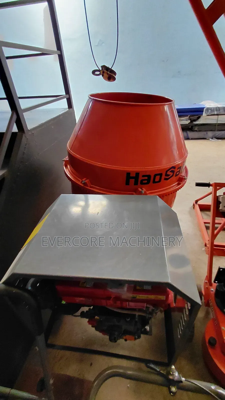 500l Diesel Concrete Mixer With Jd 10hp Water-Cooled Engine.