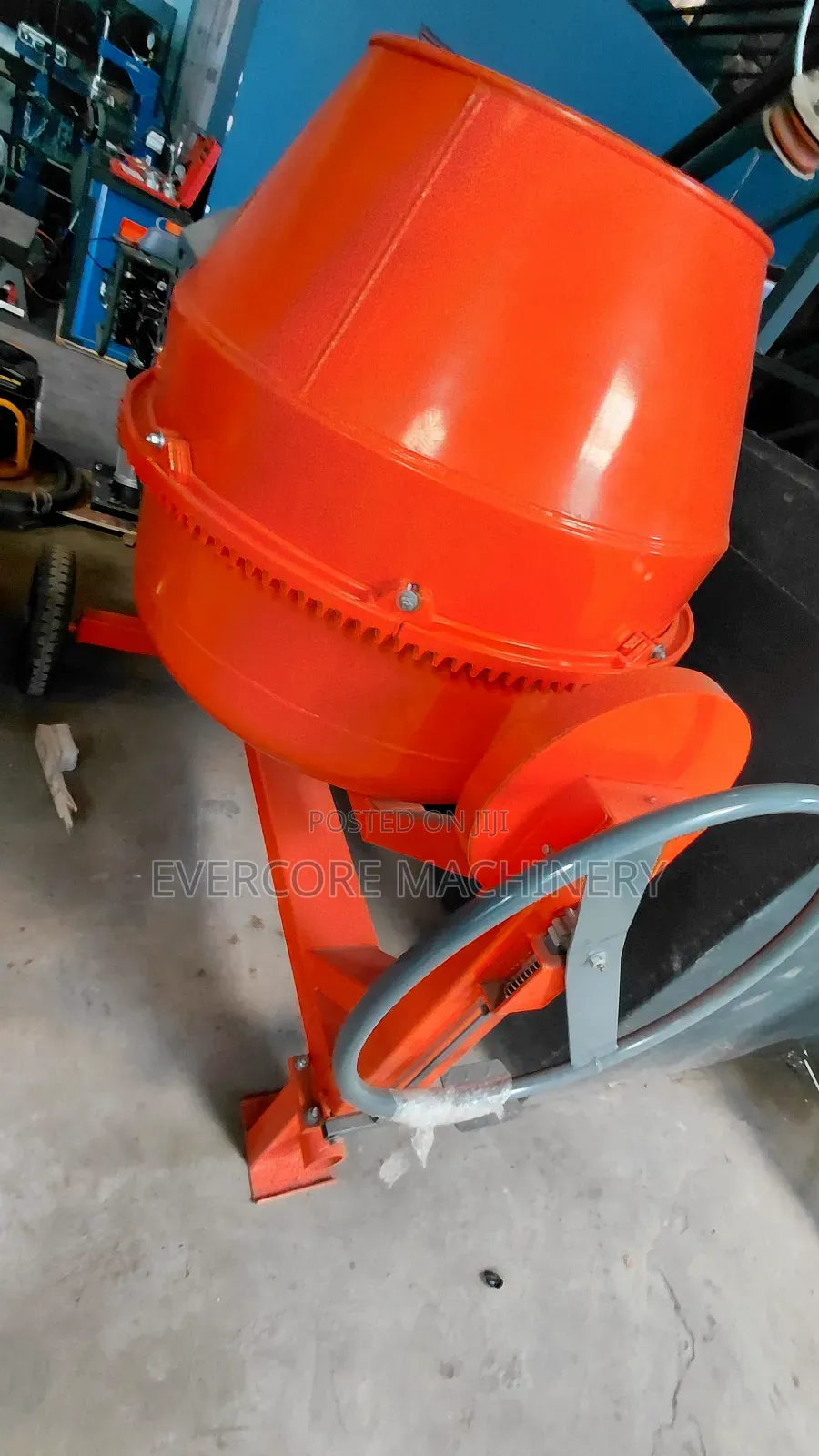 500l Diesel Concrete Mixer With Jd 10hp Water-Cooled Engine.