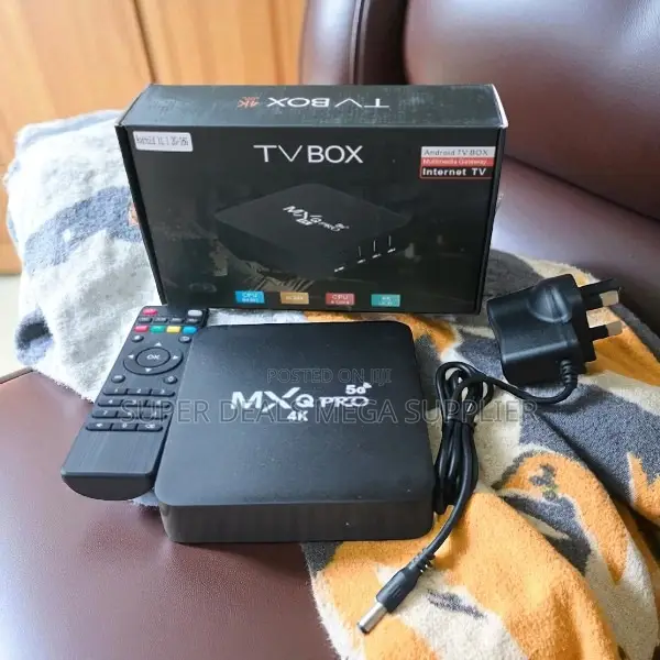 MXQ Pro 5g Android Smart Tv Box Fast Wifi and Ethernet Support