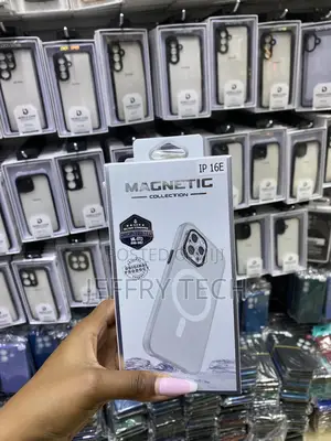 Fntca iPhone 16e Case Crystal Clear Magnetic Compatible