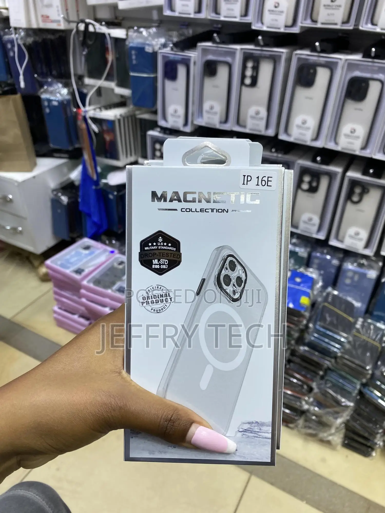 Fntcase for iPhone 16e Case: Clear Magnetic Compatible