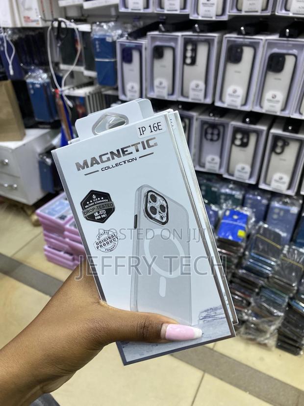 Fntcase for iPhone 16e Case: Clear Magnetic Compatible - thumbnail 3