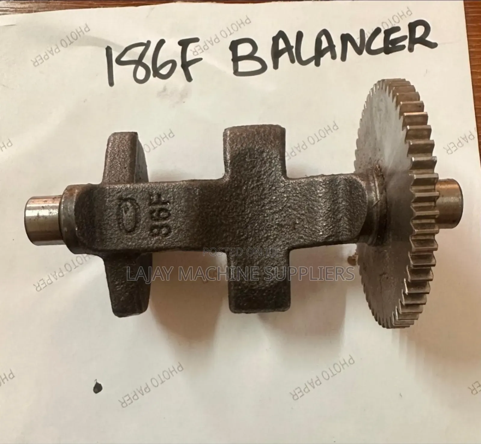 Diesel Engine 186f Engine Balancer