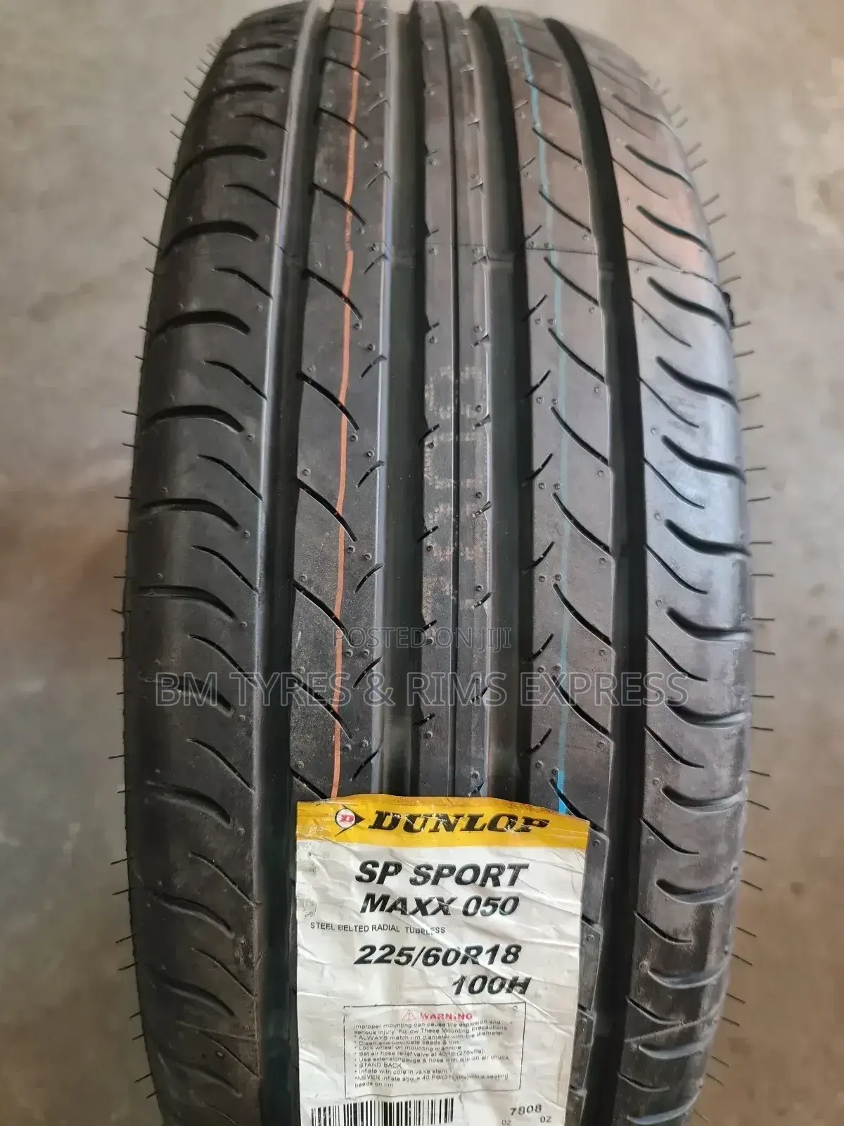 225 /60 R18 Dunlop Tyres (Sp Sport)