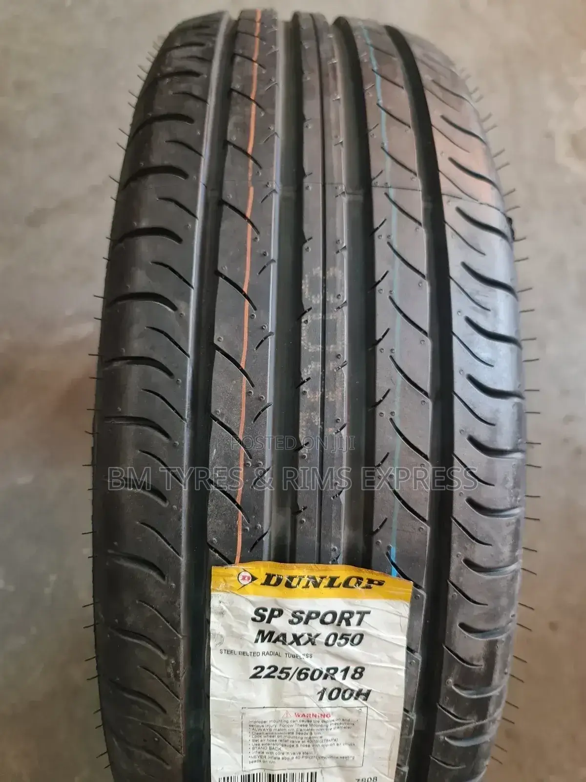 225 /60 R18 Dunlop Tyres (Sp Sport)