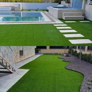 Artificial Green Grass for Swimming Pools - main view