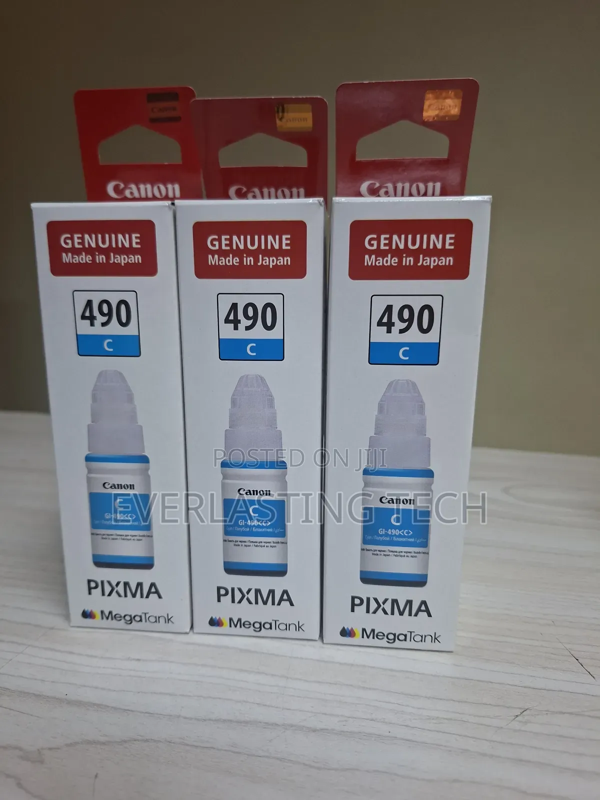 Canon 490 Ink Color Cyan