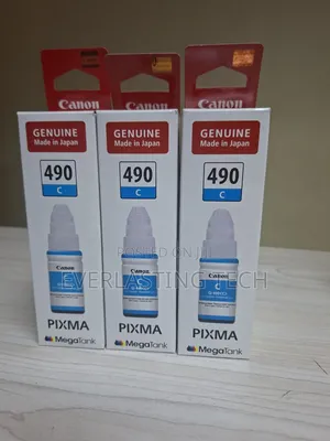 Canon 490 Ink Color Cyan