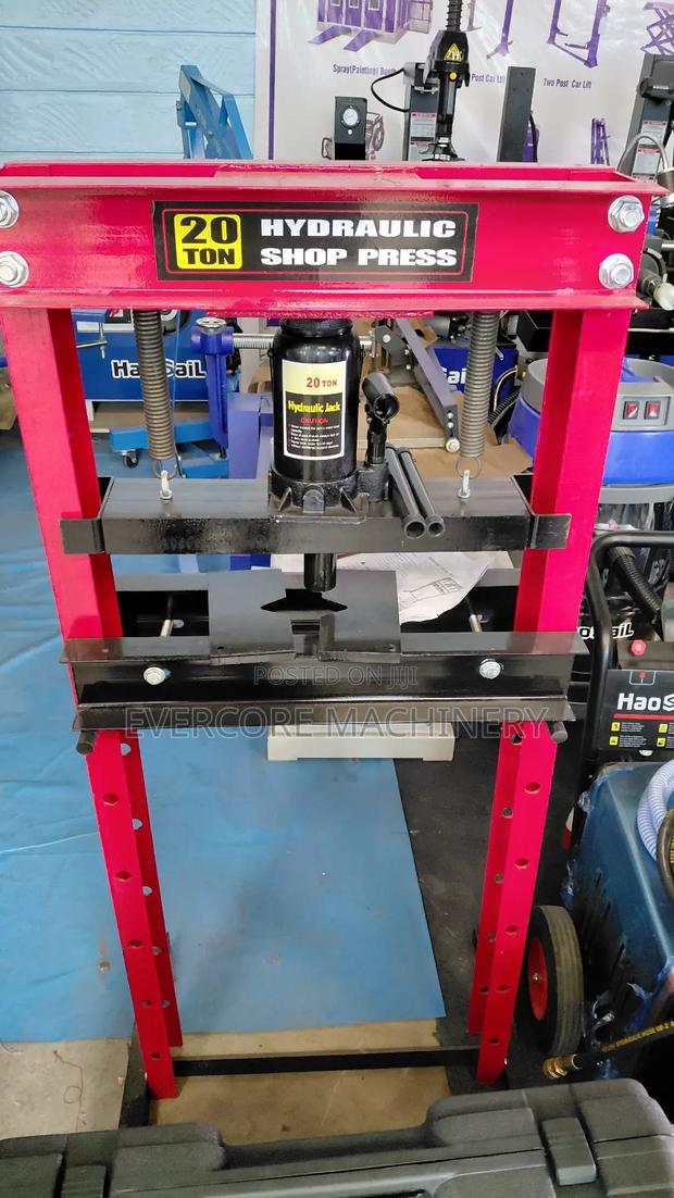 Heavy Duty 20tonne Hydraulic Shop Press Machine. - main view