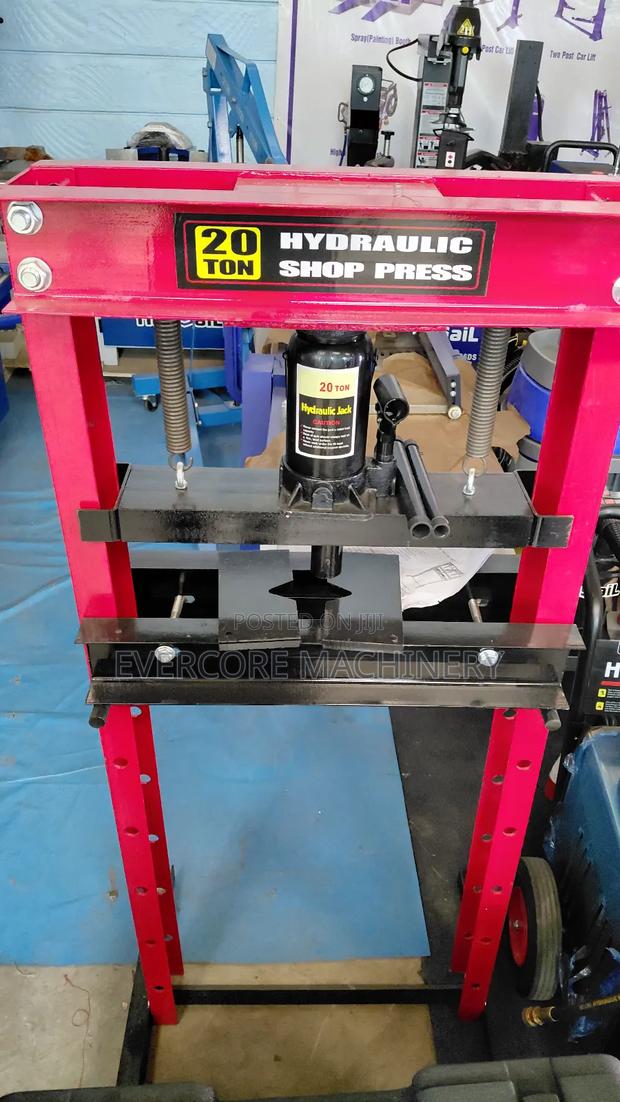 Heavy Duty 20tonne Hydraulic Shop Press Machine. - thumbnail 4