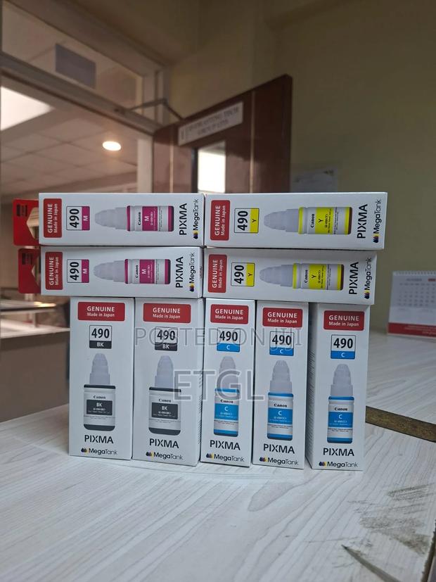 'Canon 490 Pixma Ink Set - main view