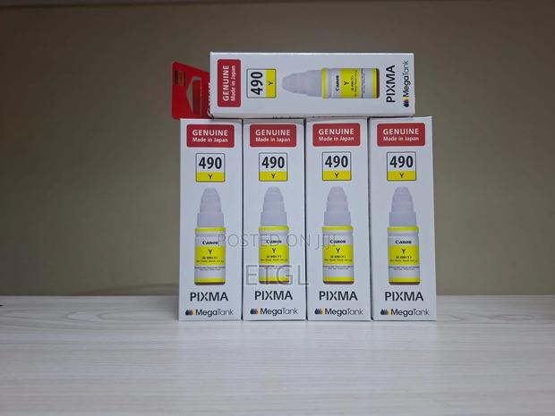 Canon 490 Ink Colour Yellow - main view