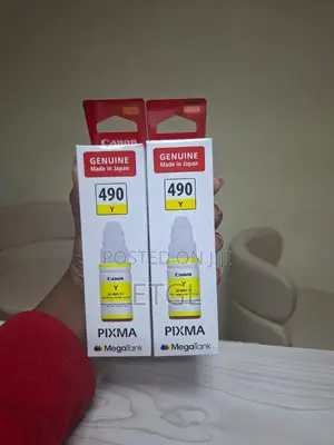 Canon Gi-490 Yellow Ink Bottle