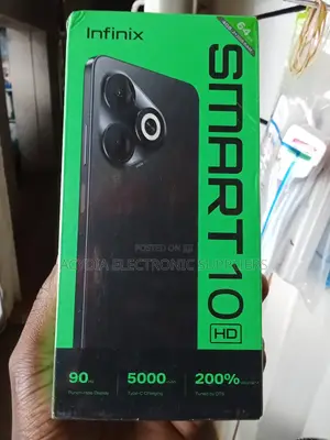 New Infinix Smart 10 128 GB Black