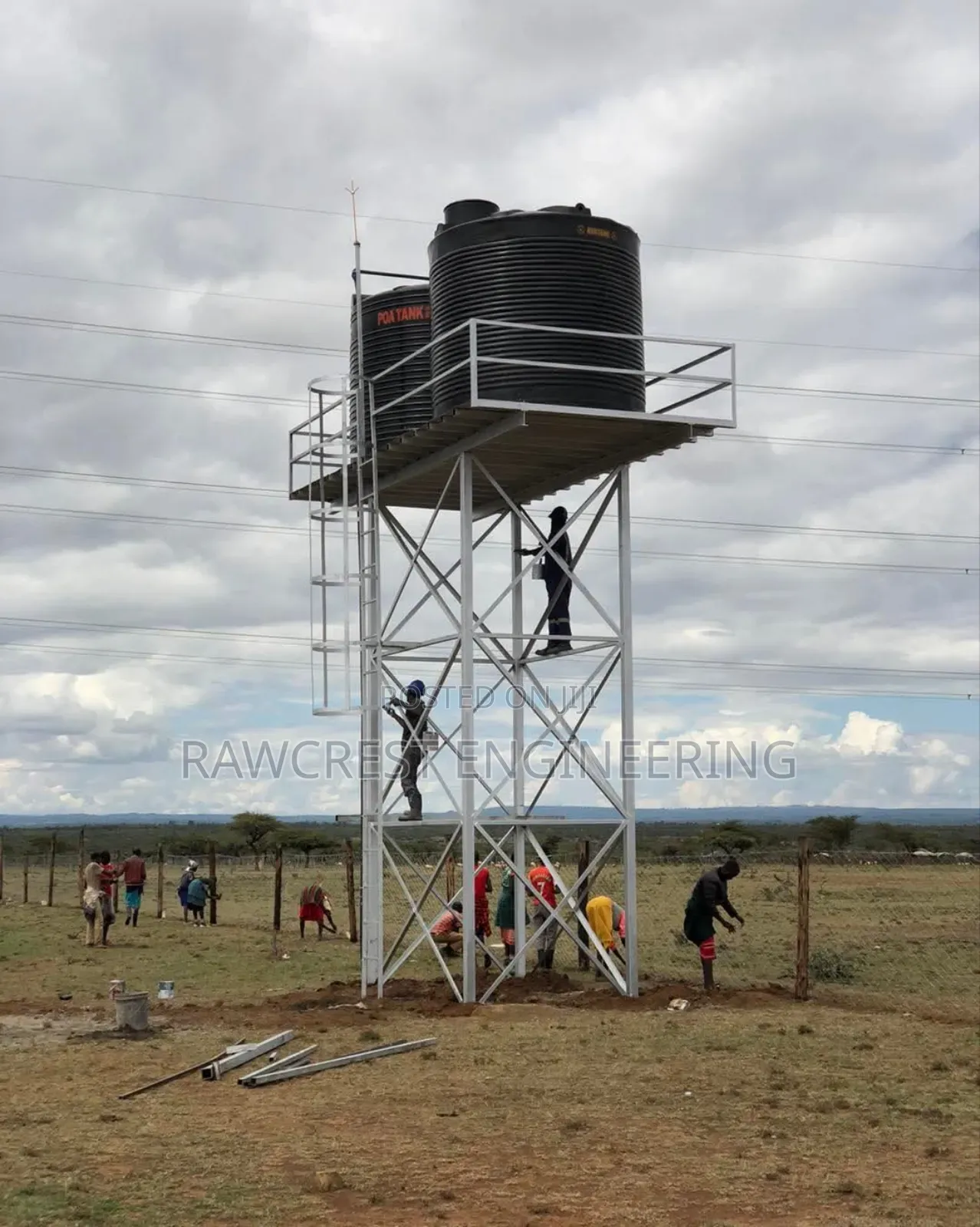 Water Tank Structure And Solarisation