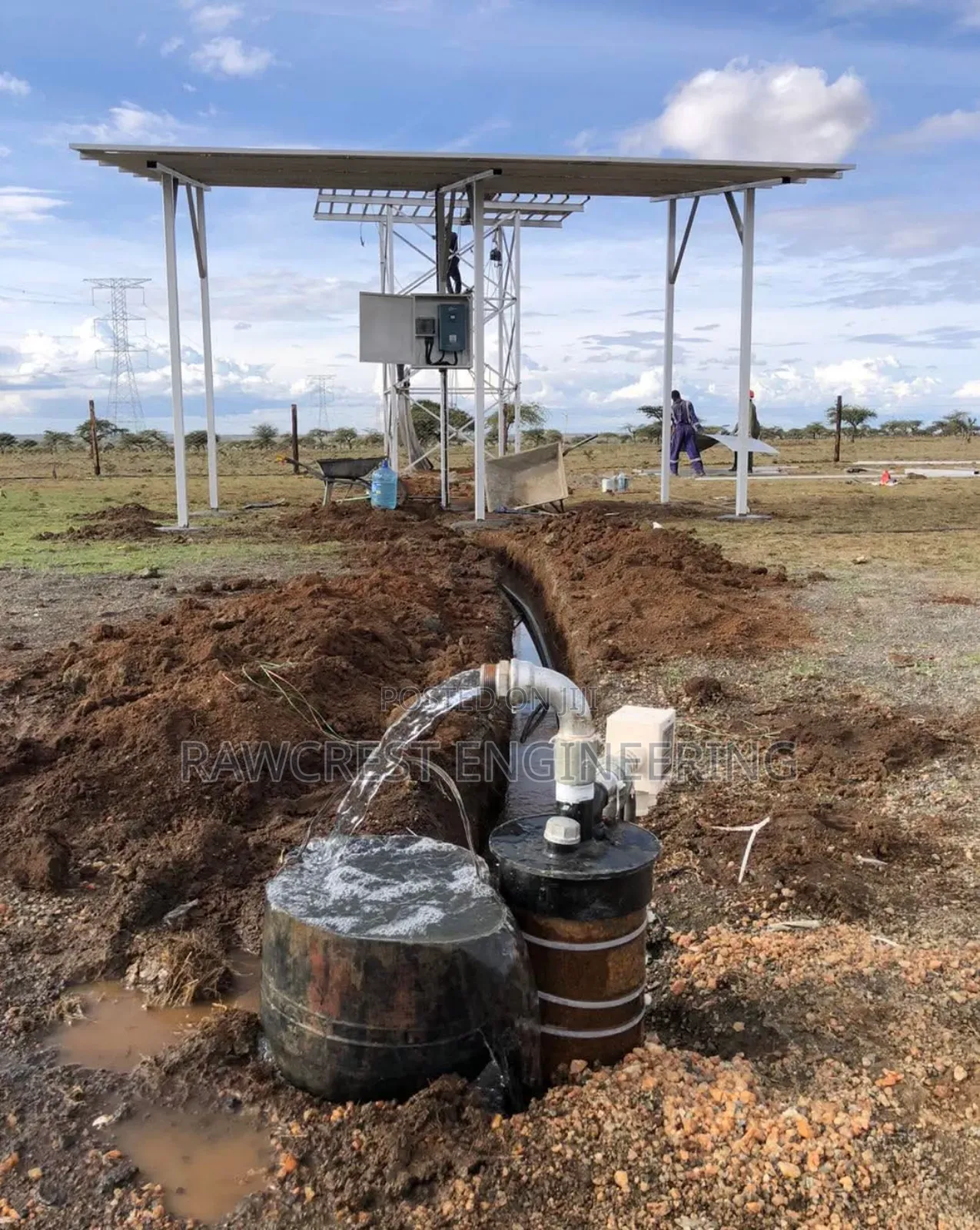 Water Pumpump Installation
