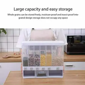 6 Compartment Cereals Dispenser